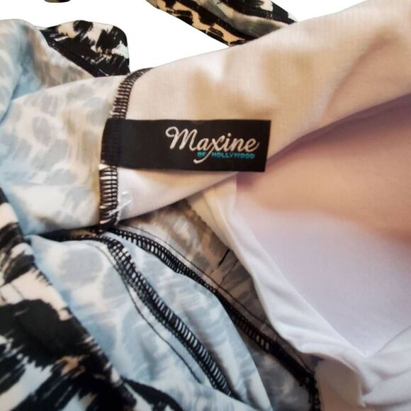 Maxine Of Hollywood One Piece Swim Dress - Picture 3 of 7